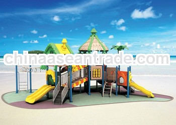 commercial playground children outdoor slide combination