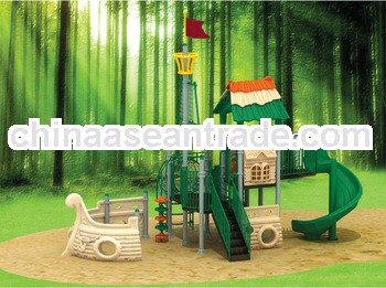 commercial playground outdoor outdoor plastic playground slides