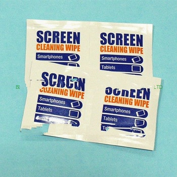 computer screen refreshing cleaning wet wipe