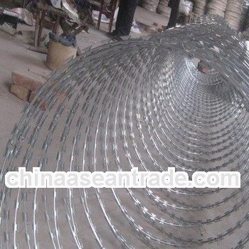 concertina razor barbed wire with pallet/factory price/low price