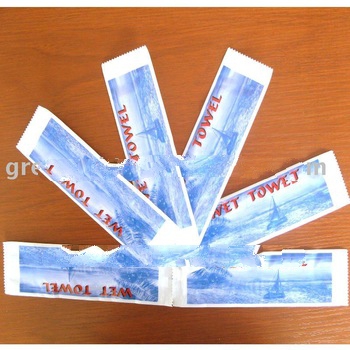 cooling 20*26cm airlaid paper wet wipes