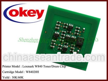 copier for lexmarkW840 toner chip
