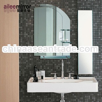 cosmetic mirror with stone compact double mirror