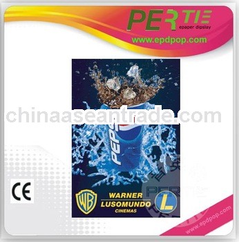 counter top drawer display e-paper display for POP decca advertisement