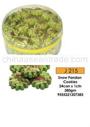 halal snow pandan cookies