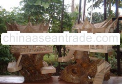 Bali teak wood crafts