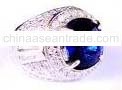 NATURAL KASHMIR BLUE SAPPHIRE ring