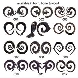 Bone, Horn And Wooden Piercing