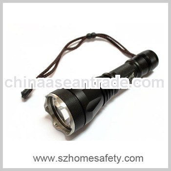 cree-super power led rechargeable aluminum police flashlight