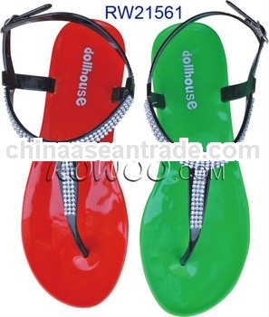 crystal pvc jelly sandals RW21561
