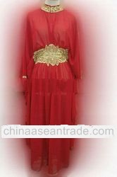Red-neck caftan robe sanghai