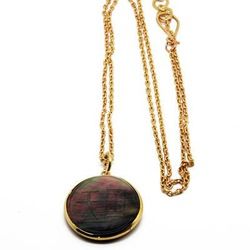 brass shell necklaces (bjns-028)