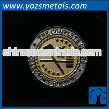 custom colored silver coins, with design draft