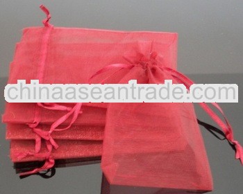 custom decorated organza packing bag