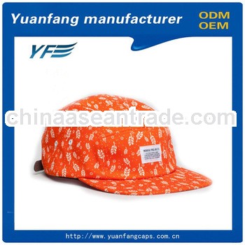 custom embroidery 5 panel hat