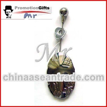 custom laser logo metal keychain for promotion gifts
