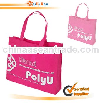 custom logo printed shopping tote with fashion design