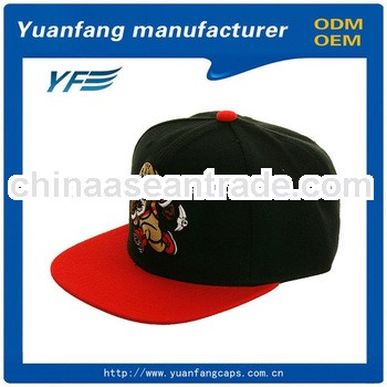 custom made flat bill carton snapback hats