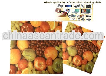 custom microfiber eyeglasses lens cleaning cloth