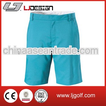 custom polyester ladies golf sport blue short pants