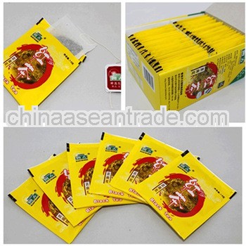 customer english breakfast single room black bags tea with string and tag