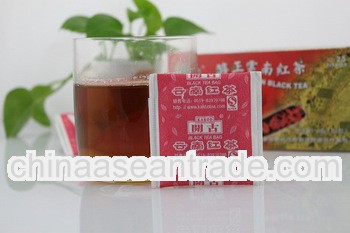 customer single room 50 envelope black tea with string and tag