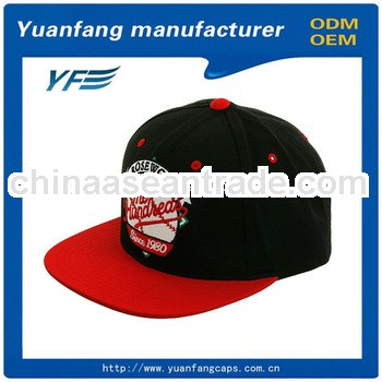customize factory flat bill snap back hats