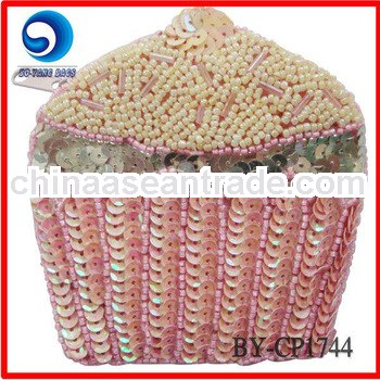 cute beaded coin purse for girl