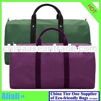 cute lady duffle canvas bag