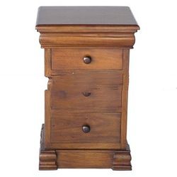 BSC34 - Lit Bateau Bedside Cabinet Hotel Bedroom Furniture