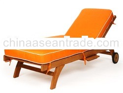 Teak Sun Lounger: Teak Outdoor and Garden Furniture