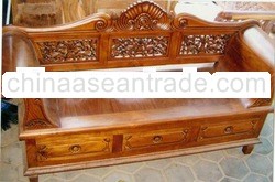 Lounge sofa teak