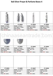 Bali Silver Prayer Box Pendant 4