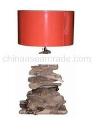 Handmade Home Decoration Recycle Wood Lamp