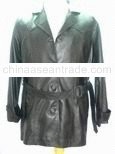 Leather Woman Dress