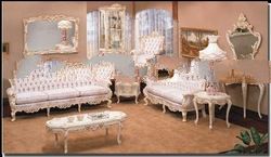 Solid Carved Living Room Furniture