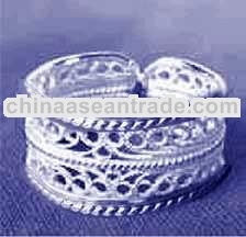 Silver Filigree Ring