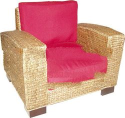 rattan arm chair
