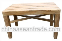 High Quality Natural Color Wooden Modern Coffee Table