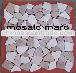 Interlock Mosaic Tiles, Macchiato