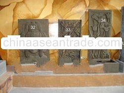 Stone casting water fountain spirit