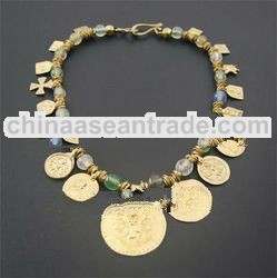 Brass necklace