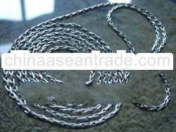 925 Sterling Silver Wheat Chain 2.5 mm