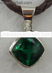 Pendant Green Quartz