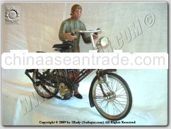 Bicycle & Puppet miniature