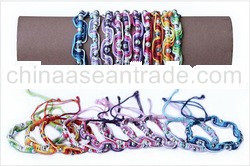 High Quality Fashion Cotton Handmade Braided Bracelet