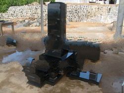 Black Granite Monument and Tombstone