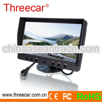 dash monitor bus & truck heavy duty 9 inch + sunshade digital LCD rear view monitor