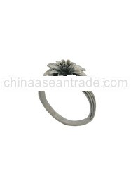 Designer Ring , Silver Ring ,Flower Ring , Ring , Bali Jewelry