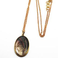 brass shell necklaces (bjns-031)
